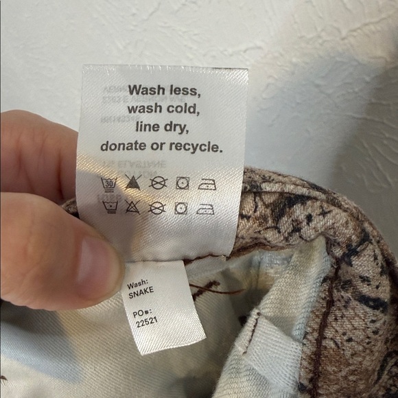 Reformation Peyton Snake High Rise Bootcut Jeans size 25 - Picture 13 of 14